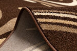 Rugsx ковровая дорожка Karmel Fryz, кофейная / коричневая, 80 см