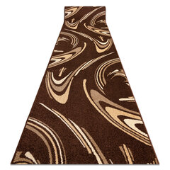 Rugsx ковровая дорожка Karmel Fryz, кофейная / коричневая, 90 см цена и информация | Ковры | pigu.lt