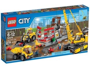 Конструктор Lego City Demolition Site 60076 цена и информация | Конструкторы и кубики | pigu.lt