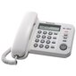 Panasonic KX-TS560, baltas цена и информация | Stacionarūs telefonai | pigu.lt