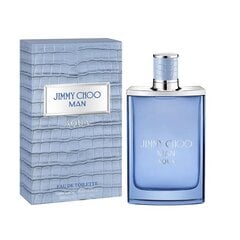 Tualetinis vanduo Jimmy Choo Man Aqua EDT vyrams, 100 ml kaina ir informacija | Kvepalai vyrams | pigu.lt