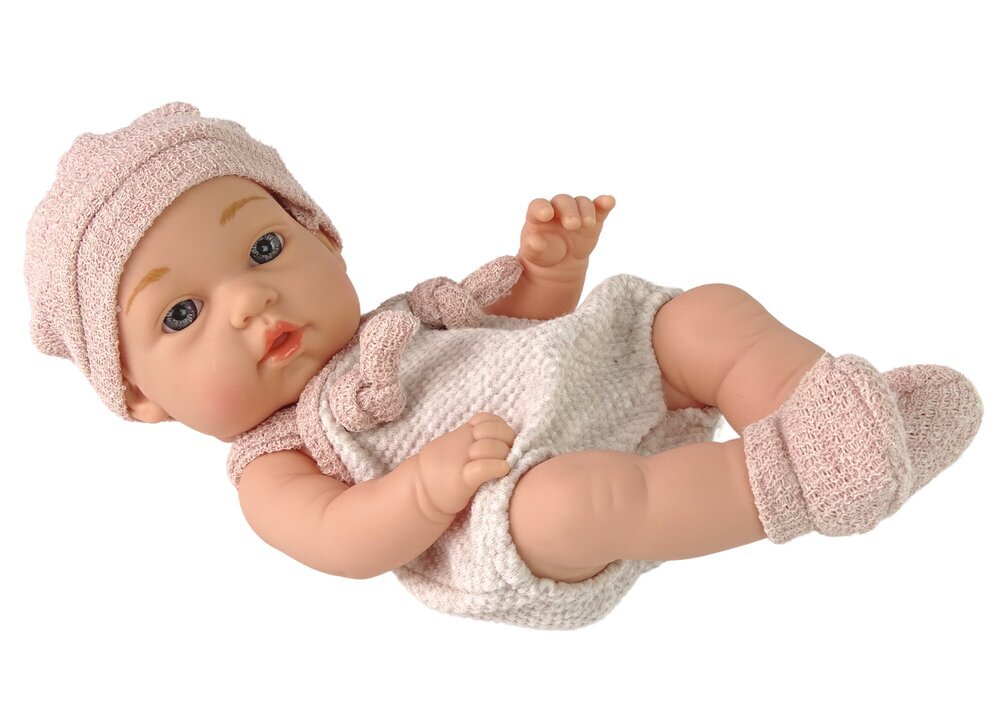 Lėlė kūdikis su drabužėliais, rožinė kaina ir informacija | Žaislai mergaitėms | pigu.lt