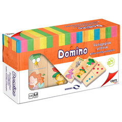 Domino Kids stalo žaidimas цена и информация | Настольные игры, головоломки | pigu.lt