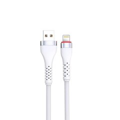 XO NB213 USB - Lightning 1,0 m 2,4A kaina ir informacija | Kabeliai ir laidai | pigu.lt