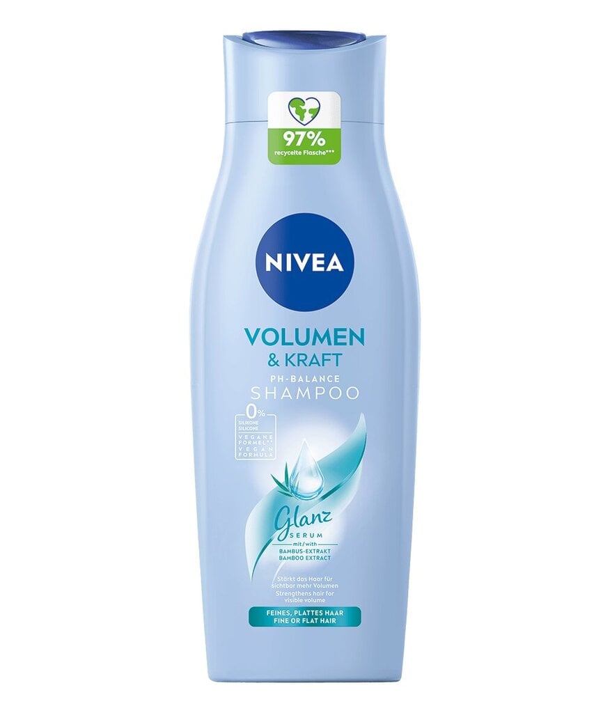 Šampūnas Nivea Volumen & Kraft, 400 ml kaina ir informacija | Šampūnai | pigu.lt