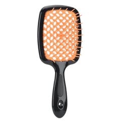 Plaukų šukos Superbrush by Need 4You, oranžinė kaina ir informacija | Šepečiai, šukos, žirklės | pigu.lt