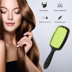 Plaukų šukos Superbrush by Need 4You, žalias kaina ir informacija | Šepečiai, šukos, žirklės | pigu.lt