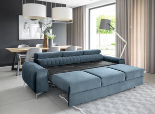 Sofa NORE Laurence, tamsiai žalia kaina ir informacija | Sofos | pigu.lt