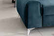 Sofa NORE Laurence, mėlyna kaina ir informacija | Sofos | pigu.lt