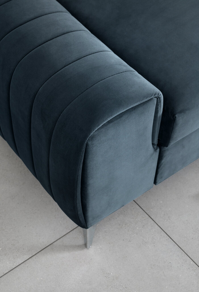 Sofa NORE Laurence, mėlyna kaina ir informacija | Sofos | pigu.lt