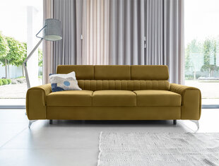 Sofa NORE Laurence, geltona kaina ir informacija | Sofos | pigu.lt