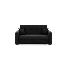 Sofa NORE Laine, juoda kaina ir informacija | Sofos | pigu.lt