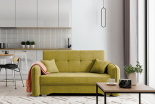 Sofa NORE Laine, geltona kaina ir informacija | Sofos | pigu.lt