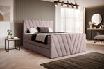 Кровать NORE Candice Gojo 101, 140x200 см, розовый цвет