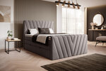 Кровать NORE Candice Savoi 07, 140x200 см, коричневый цвет