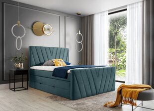 Кровать NORE Candice Monolith 76, 140x200 см, зеленого цвета цена и информация | Кровати | pigu.lt