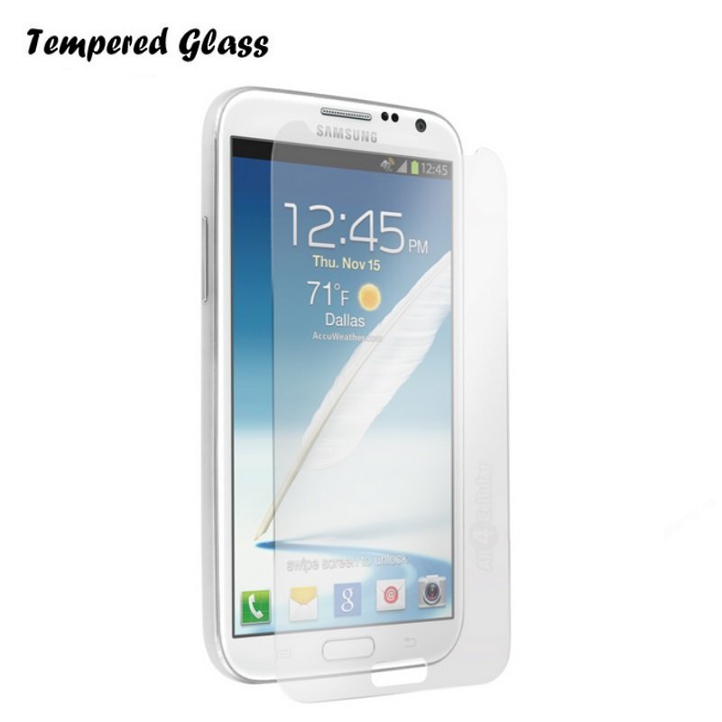 Apsauginis stiklas Tempered Glass skirtas Samsung Galaxy Note 2 (N7100) цена и информация | Apsauginės plėvelės telefonams | pigu.lt