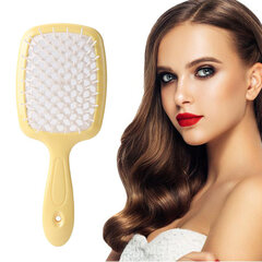 Расческа для волос Superbrush by Need 4You, желтый цена и информация | Расчески, щетки для волос, ножницы | pigu.lt
