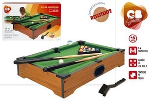 Бильярдный стол 51x90x31cm CB Games, 6+ цена и информация | Настольные игры, головоломки | pigu.lt