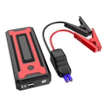 Išorinė baterija automobilio užvedimui ( Jump Starter ), 16000mAh, juoda kaina ir informacija | Akumuliatorių krovikliai | pigu.lt