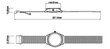 Vector Stylish VCTR-34 Black kaina ir informacija | Išmanieji laikrodžiai (smartwatch) | pigu.lt