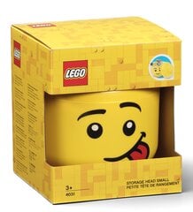 Lego žaislų dėžė, geltona цена и информация | Тумба с ящиками Versa | pigu.lt