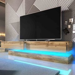 ТВ столик Hakano Admira, коричневый цвет цена и информация | Тумбы под телевизор | pigu.lt
