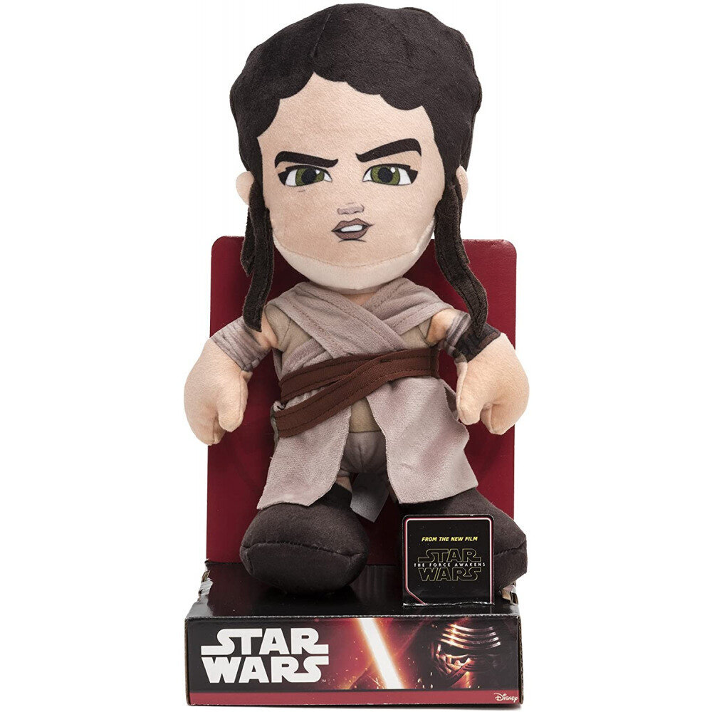 Minkštas žaislas Star Wars (Žvaigždių karai) Rey, 29cm kaina ir informacija | Minkšti (pliušiniai) žaislai | pigu.lt