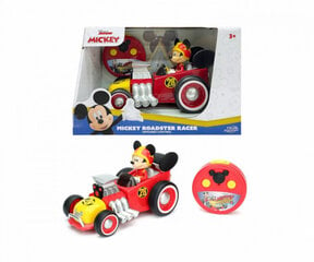 Pulteliu valdomas automobilis Disney Mickey Roadster Racer, raudonas kaina ir informacija | Žaislai berniukams | pigu.lt