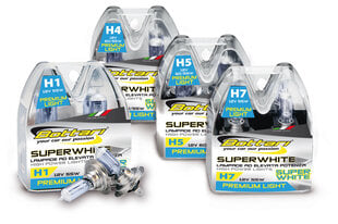 Automobilinė lemputė Super White H4, 2vnt цена и информация | Автомобильные лампочки | pigu.lt