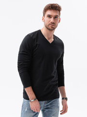 Du vienetai marškinėlių vyrams Ombre Clothing, juodi kaina ir informacija | Vyriški marškinėliai | pigu.lt