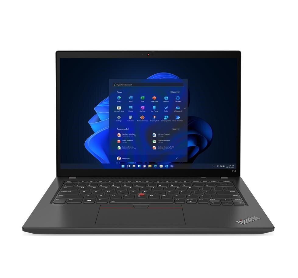 Lenovo ThinkPad T14 Gen 3 (21AH00DFPB) kaina ir informacija | Nešiojami kompiuteriai | pigu.lt