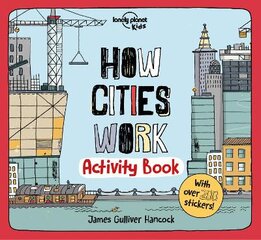 Lonely Planet Kids How Cities Work Activity Book kaina ir informacija | Knygos mažiesiems | pigu.lt