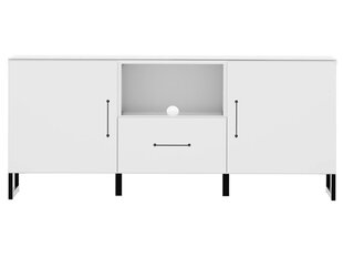 ТВ столик Black Red White Modeo, белый цвет цена и информация | Тумбы под телевизор | pigu.lt