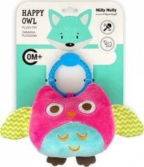 Minkštas pakabinamas žaislas Milly Mally Happy Owl kaina ir informacija | Žaislai kūdikiams | pigu.lt