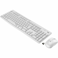 Logitech клавиатура и мышь MK295, черные цена и информация | Клавиатуры | pigu.lt