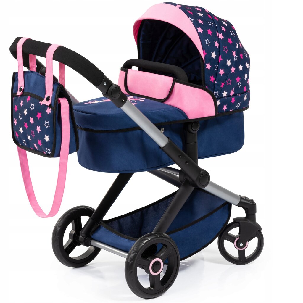 Lėlių vežimėlis Bayer Xeo, mėlynas цена и информация | Žaislai mergaitėms | pigu.lt