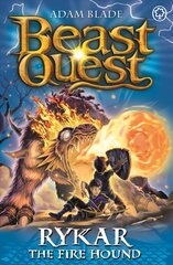 Beast Quest: Rykar the Fire Hound: Series 20 Book 4, Series 20, Book 4 цена и информация | Книги для подростков и молодежи | pigu.lt
