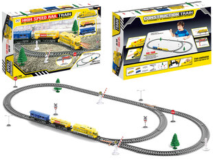 Žaislinis traukinys su bėgiais, geltonas kaina ir informacija | Žaislai berniukams | pigu.lt