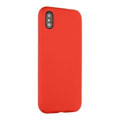 Tactical Velvet Smoothie Cover, skirtas Apple iPhone XR, raudonas kaina ir informacija | Telefono dėklai | pigu.lt