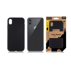 Tactical Velvet Smoothie Cover for Apple iPhone XR Asphalt kaina ir informacija | Telefono dėklai | pigu.lt