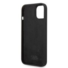 Karl Lagerfeld Liquid Silicone Ikonik NFT Case for iPhone 14 Black цена и информация | Чехлы для телефонов | pigu.lt