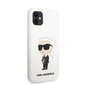 Dėklas Karl Lagerfeld skirtas iPhone 11, balta kaina ir informacija | Telefono dėklai | pigu.lt