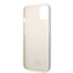 Karl Lagerfeld Liquid Silicone Ikonik NFT iPhone 13 White kaina ir informacija | Telefono dėklai | pigu.lt