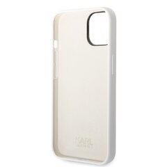 Karl Lagerfeld Liquid Silicone Ikonik NFT iPhone 14 White kaina ir informacija | Telefono dėklai | pigu.lt