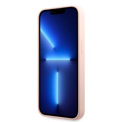 Karl Lagerfeld Liquid Silicone Ikonik NFT iPhone 13 Pink kaina ir informacija | Telefono dėklai | pigu.lt