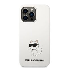 Karl Lagerfeld Liquid Silicone Choupette NFT Case for iPhone 13 Pro White цена и информация | Чехлы для телефонов | pigu.lt