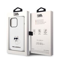 Karl Lagerfeld Liquid Silicone Choupette NFT Case for iPhone 14 Pro White цена и информация | Чехлы для телефонов | pigu.lt