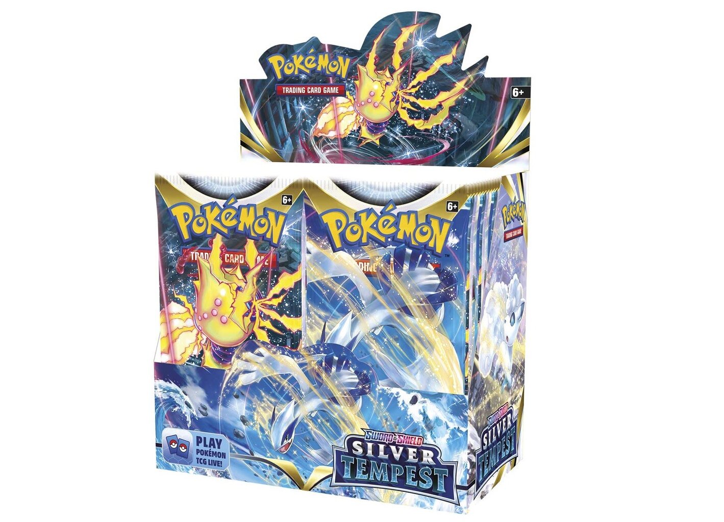 Pokemon TCG - Sword & Shield 12 Silver Tempest Booster Display (36 Packs)  цена | pigu.lt