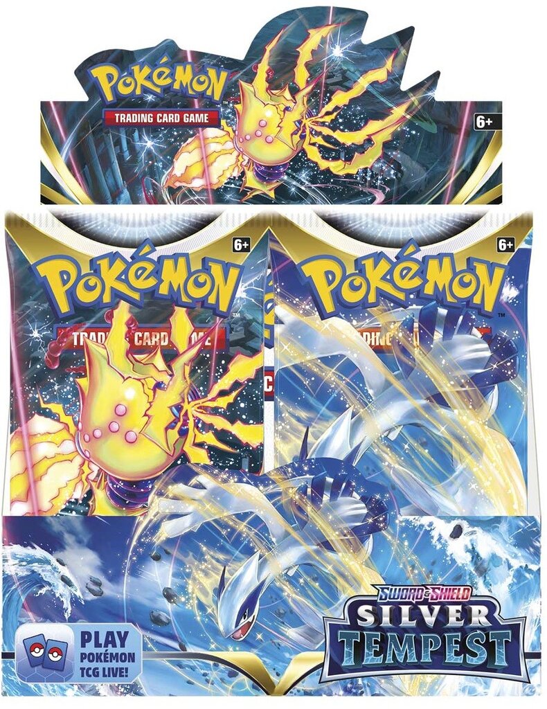 Pokemon TCG - Sword & Shield 12 Silver Tempest Booster Display (36 Packs)  цена | pigu.lt